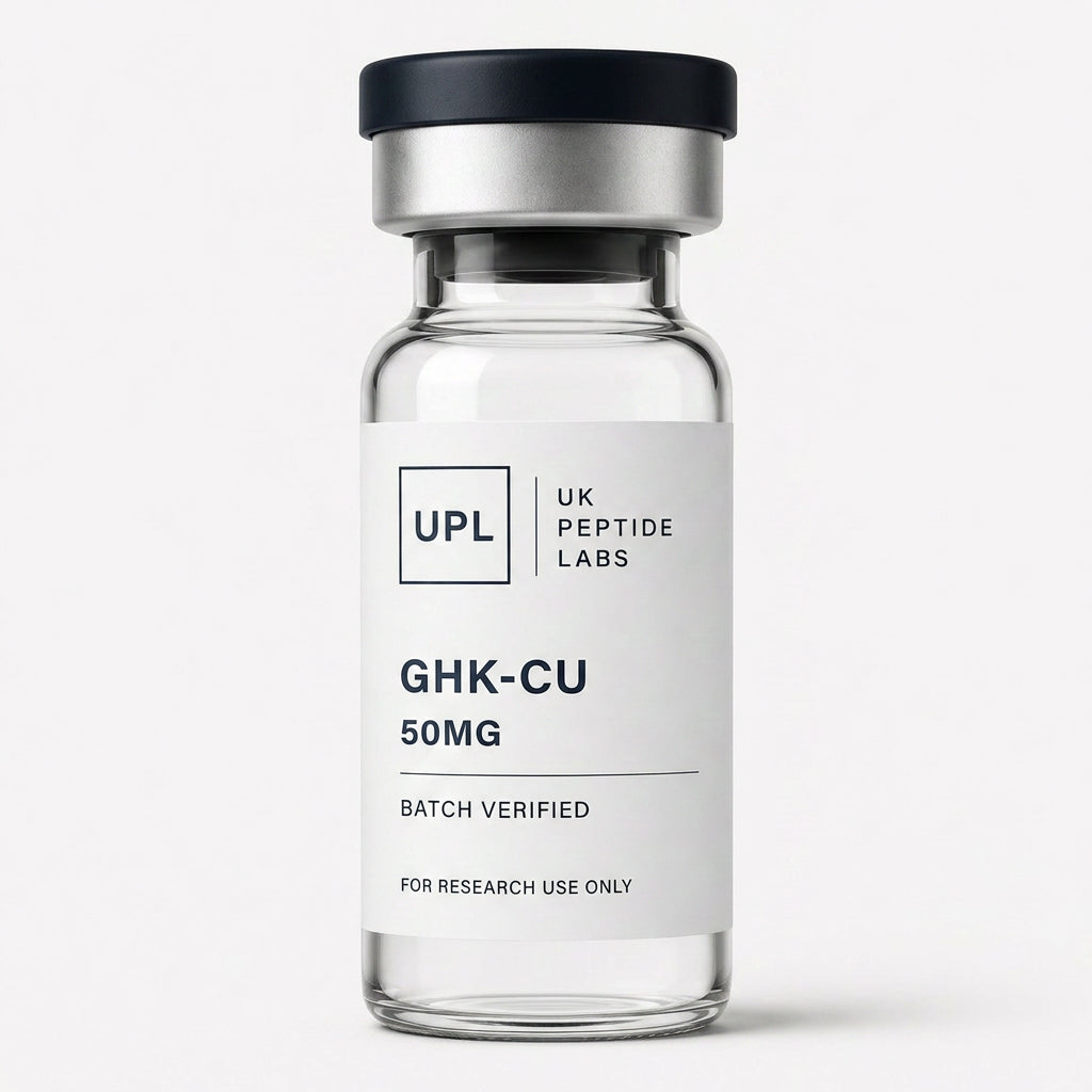 UKPeptideLabs GHK-Cu research vial