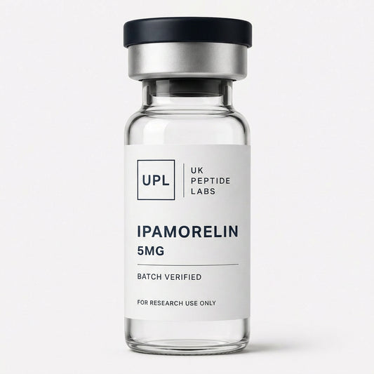 UKPeptideLabs Ipamorelin research vial