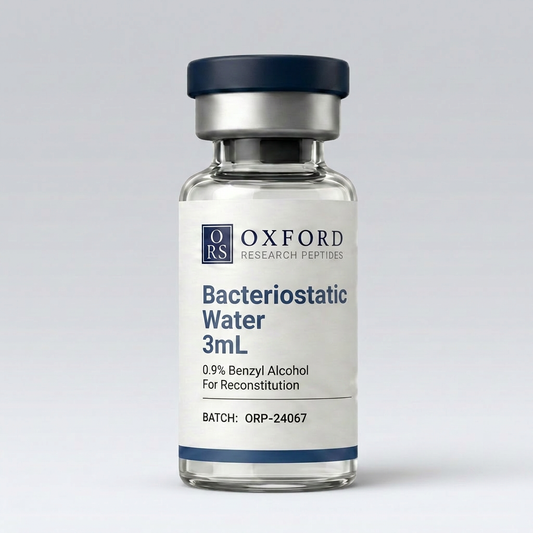 Oxford Research Peptides Bacteriostatic Water 3mL vial