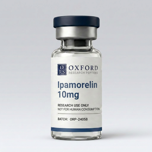 Oxford Research Peptides Ipamorelin vial
