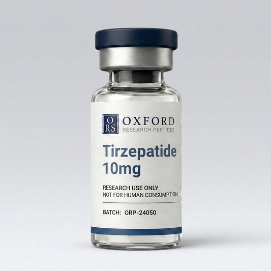 Oxford Research Peptides Tirzepatide vial