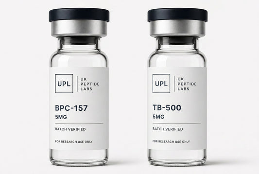 UKPeptideLabs BPC-157 / TB-500 Mix research vial