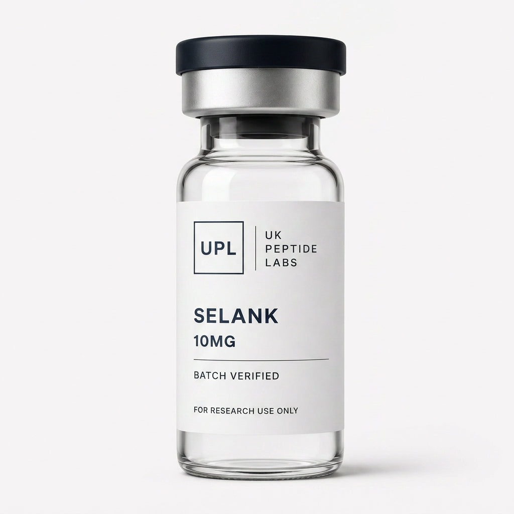 UKPeptideLabs Selank research vial