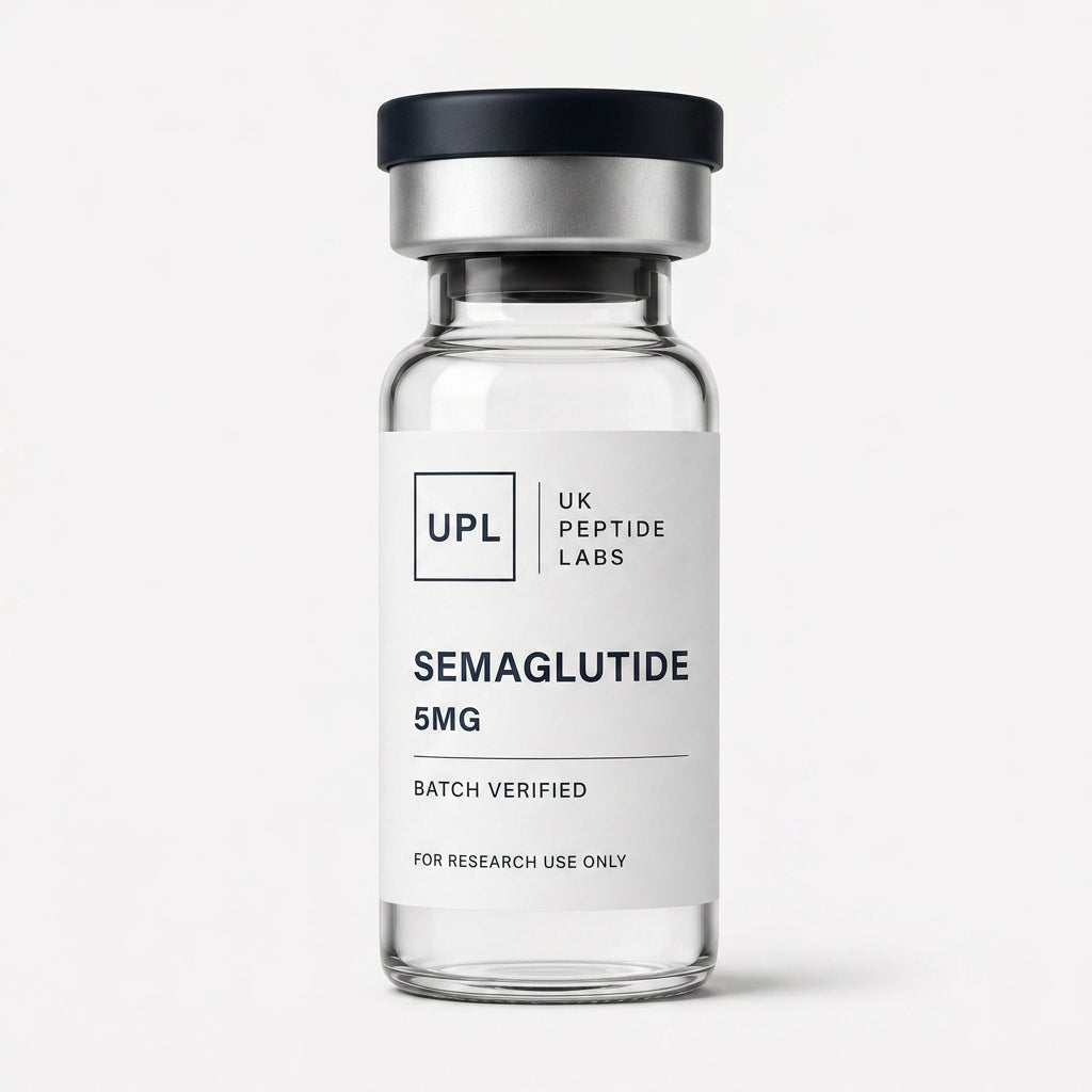 UKPeptideLabs Semaglutide research vial