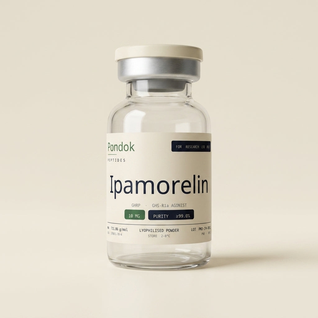 Ipamorelin vial - Pondok Peptides